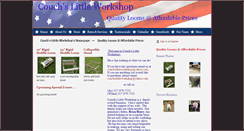 Desktop Screenshot of couchslittleworkshop.com